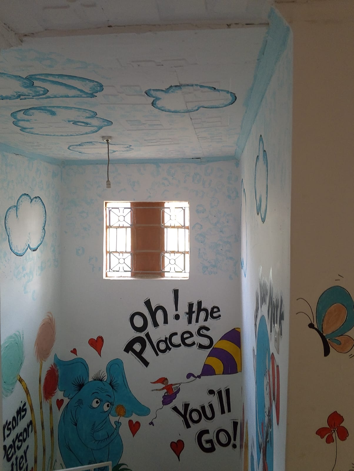 Dr Seuss Mural