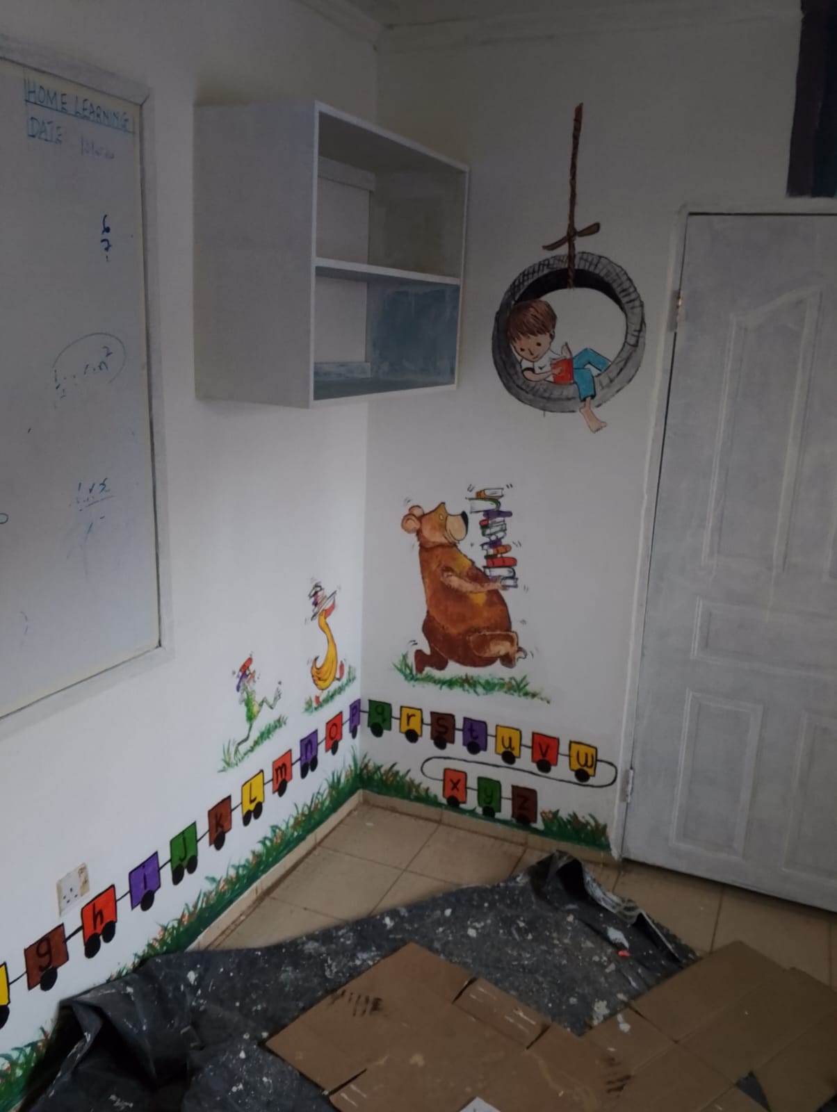 Alphabet Train & Bear's Library