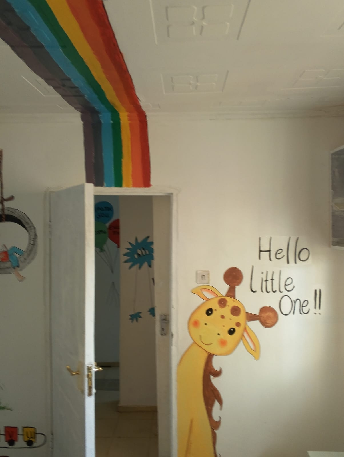 Rainbow & Giraffe Corridor